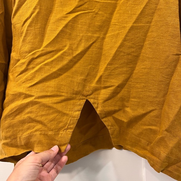 Yuvita Linens Three-Quarter Sleeve Top - Picture 5 of 7